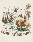Come at Me Bro Bison Graphic T-Shirt
