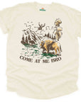 Come at Me Bro Bison Graphic T-Shirt