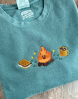 Camp Snacks (Sweet Version) Embroidered Crewneck Sweatshirt