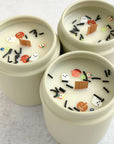 Haunted Hayride Halloween Candle with scents of fresh apple cider and an open air bonfire