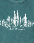 Let It Snow Winter Forest Sweatshirt