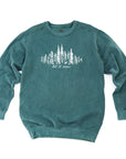 Let It Snow Winter Forest Sweatshirt