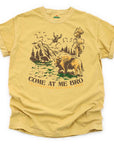 Come At Me Bro Bison Graphic T-Shirt