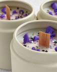 Salem Halloween Candle with scents of currants, berries, and smoke