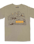 Shenandoah National Park Black Bear with Coffee Graphic T-Shirt