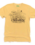 Adventure Frogs Graphic T-Shirt for Hiking, Camping, Backpacking and Gifts
