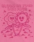 Cute Retro Graphic T-Shirt with Flowers by Nurtured by Nature Studio Hiking, Camping, Outdoorsy Gift