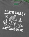 Death Valley National Park with Hiking Skeleton Graphic T-Shirt by Nurtured by Nature Studio