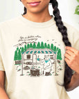 Glamping Bear Graphic T-Shirt