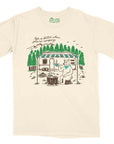 Glamping Bear Graphic T-Shirt
