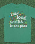 I Like Long Walks in the Park Graphic T-Shirt by Nurtured by Nature Studio