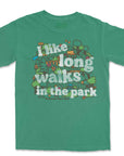 I Like Long Walks in the Park Graphic T-Shirt by Nurtured by Nature Studio