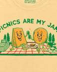 Picnic T-Shirt by Nurtured by Nature Studio