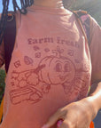 Farm Fresh Cute Retro Pumpkin Character Graphic T-Shirt by Nurtured by Nature Studio