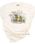 Adventure Frogs Full Color Graphic T-Shirt 🐸 | Hiking Nature Gift