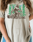 Bigfoot Leave No Trace Graphic T-Shirt