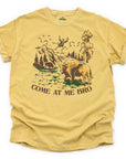 Come at Me Bro Bison Graphic T-Shirt