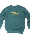 Happy Glamper Embroidered Crewneck Heavyweight Sweatshirt