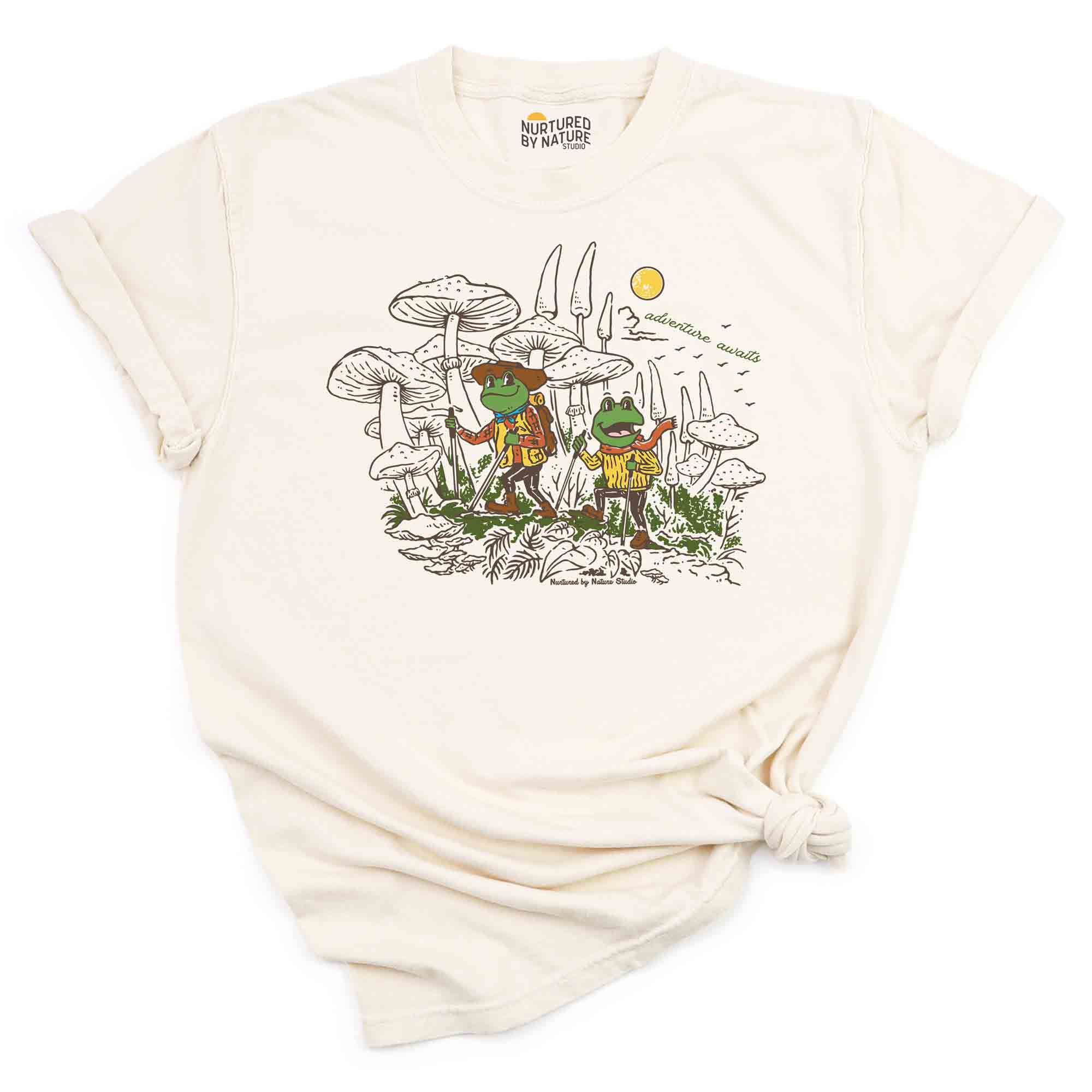 Adventure Frogs Graphic T-Shirt
