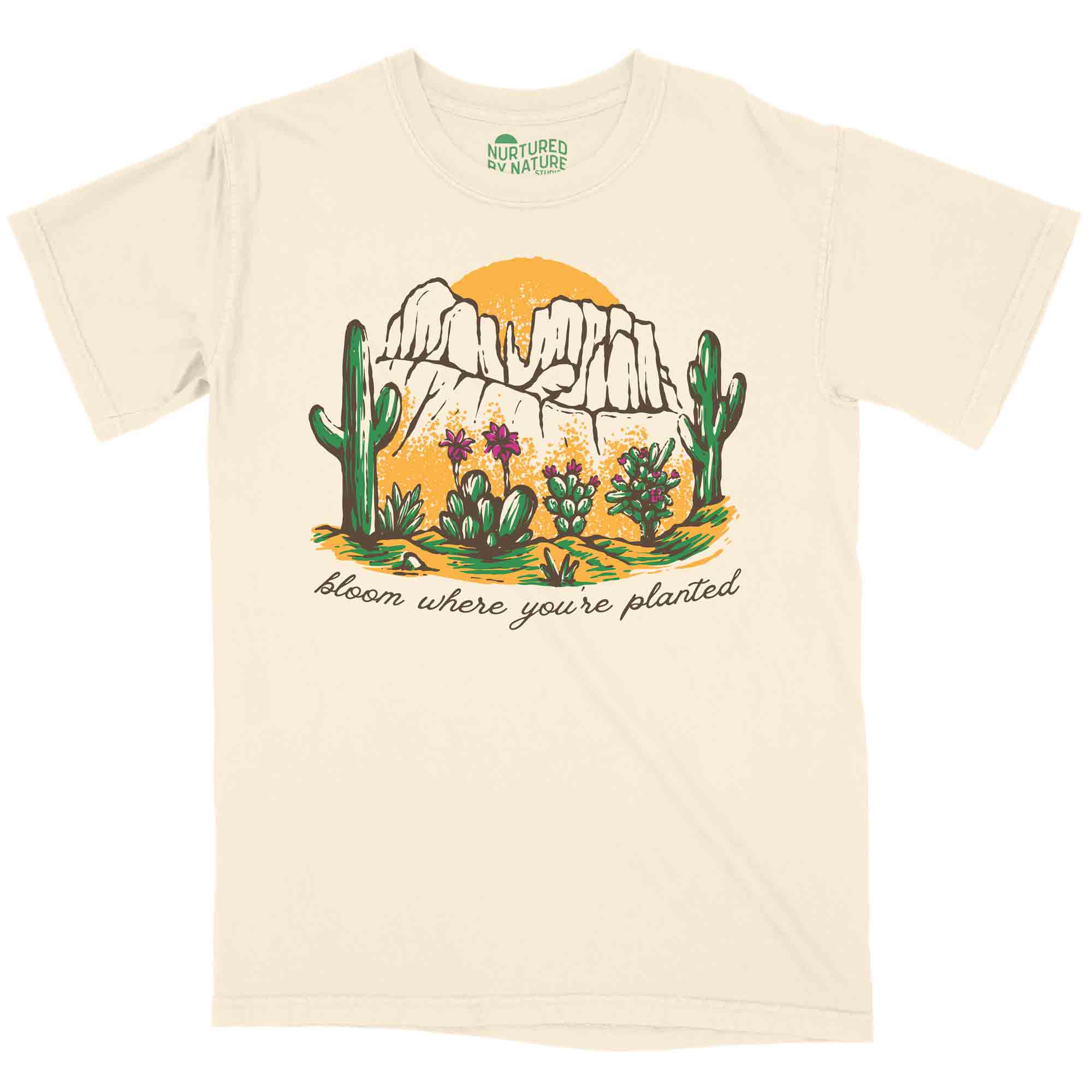 Sedona Arizona Desert Canyon Graphic T-Shirt by Nurtured by Nature Studio Hiking, Camping, Outdoorsy Gift