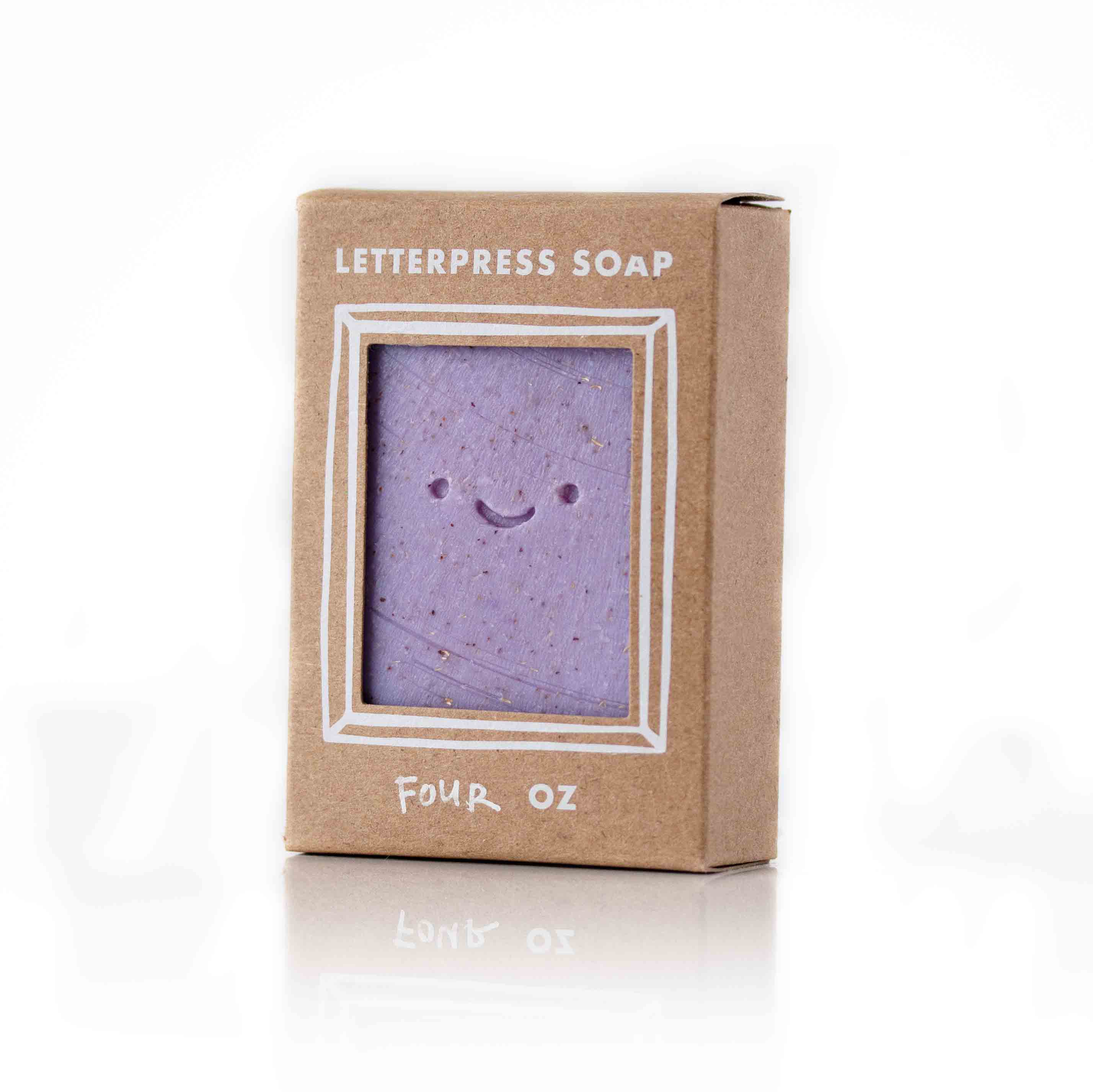 Lavender Exfoliating Handmade Cold Processed Soap by Nurtured by Nature Studio